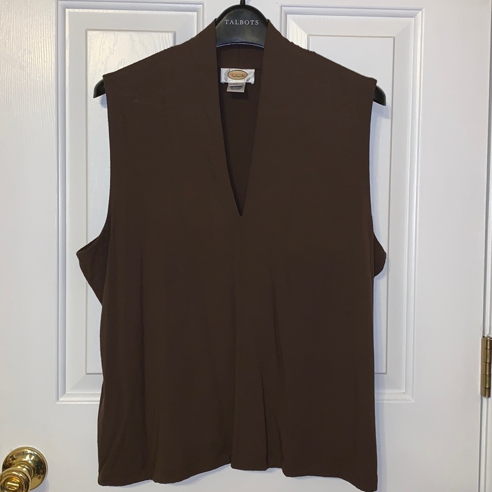 Talbots Women’s Sleeveless V- neck